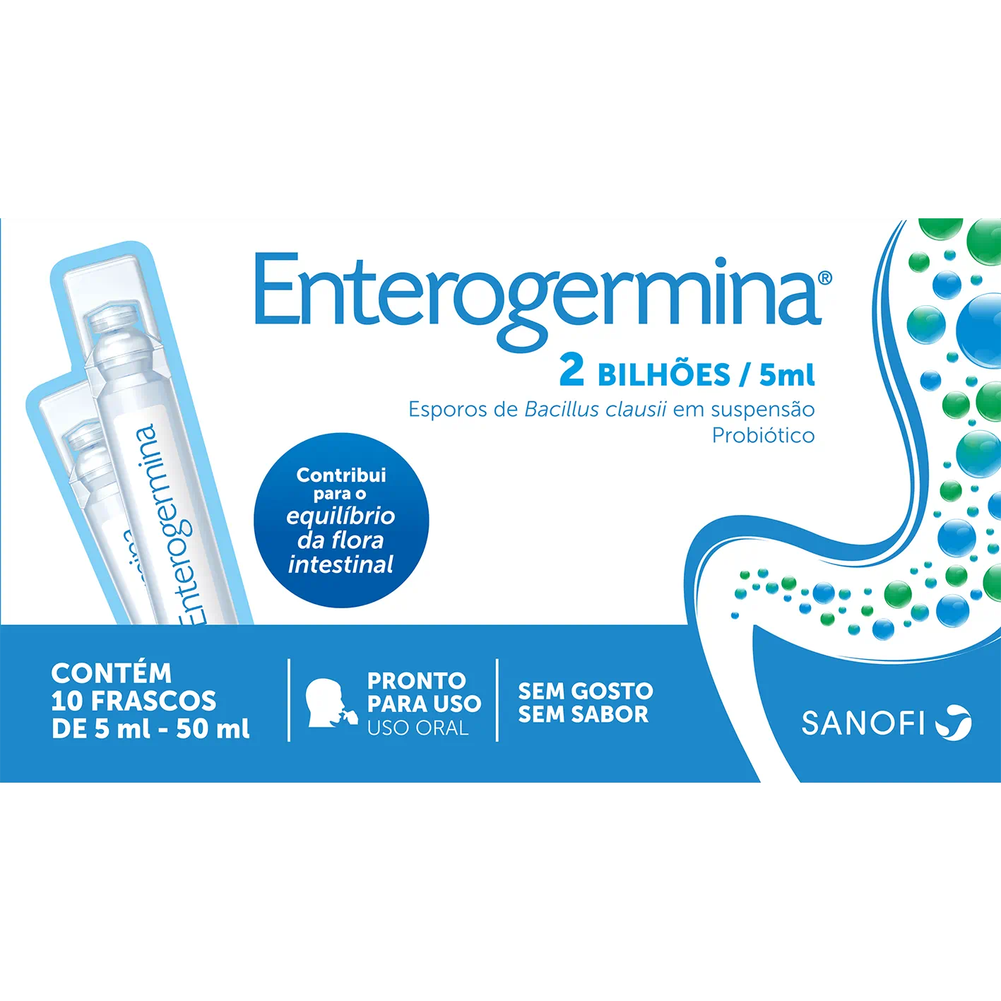 Enterogermina: Probiótico para Flora Intestinal - Conecta